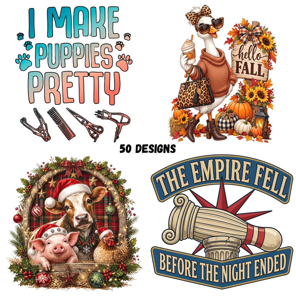 50 Designs For Shirts and more other products